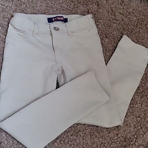 French Toast Girls' Stretch Skinny 7 Pocket Knit Pant